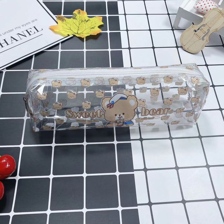 Cute Bear Patterned Pencil Case Bowlift