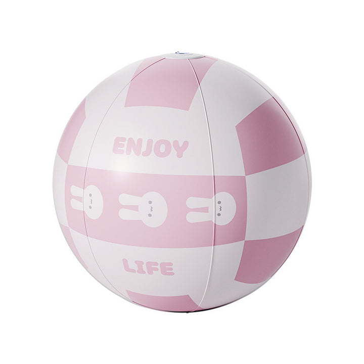Women's Inflatable Play Ball with Cute Rabbit Design Bowlift