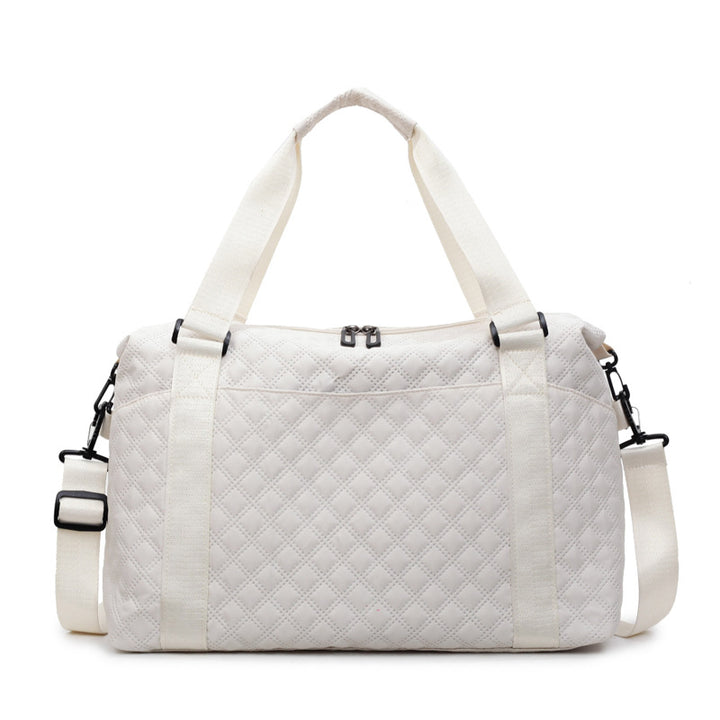 Quilted Travel Duffel Bag Bowlift