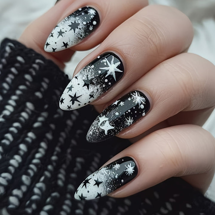 Starry Night Art Nail Wraps Bowlift