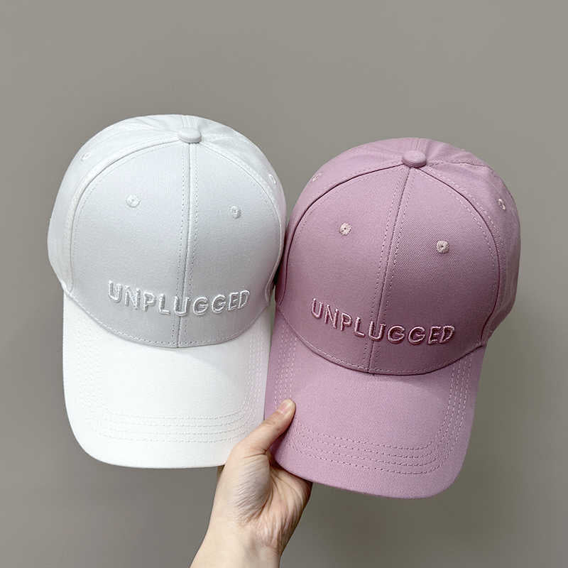 Women's Cotton Distressed Baseball Cap Bowlift