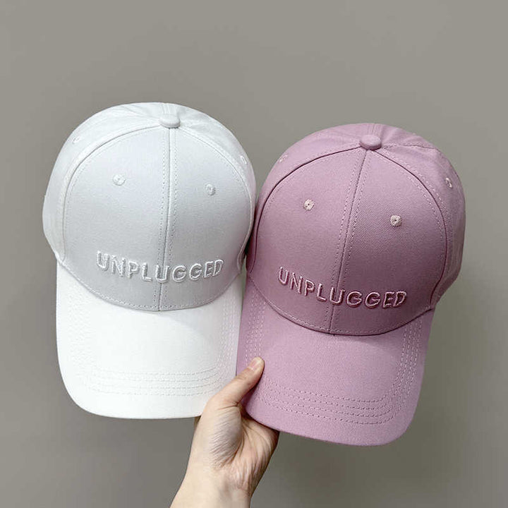 Women's Cotton Distressed Baseball Cap Bowlift