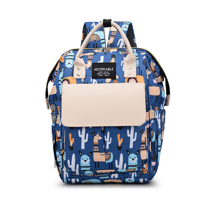 Playful Animal-Themed Backpack Bowlift