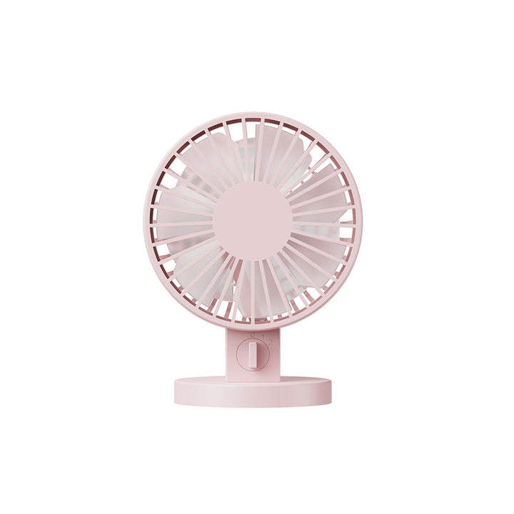 Ladies portable mini table fan with height-adjustable base Bowlift