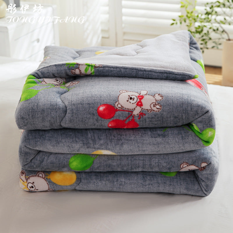 Ladies cuddly blanket made of fluffy microfiber fabric Bowlift