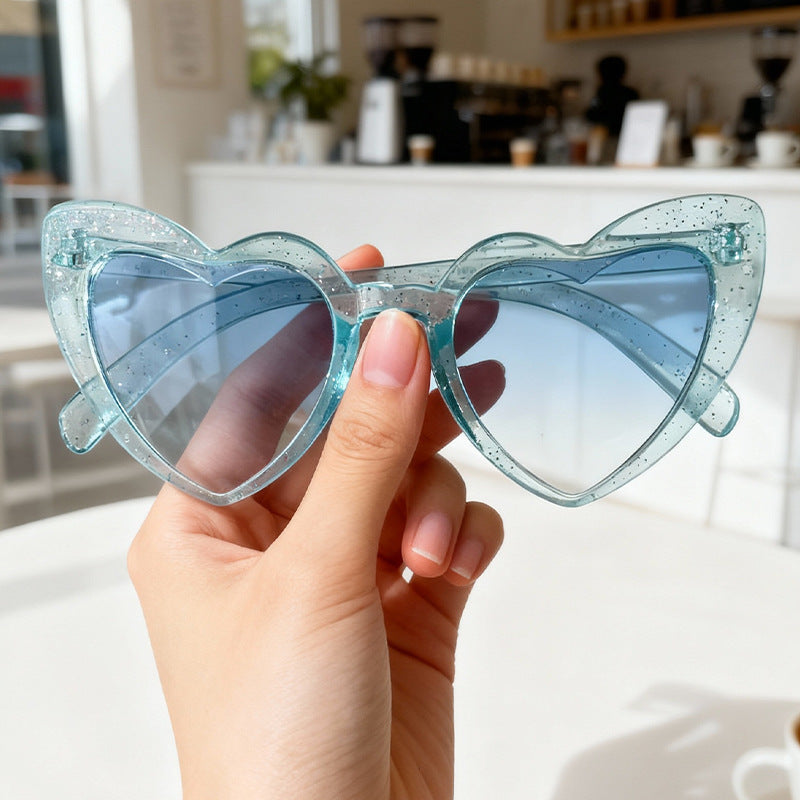 Vintage Heart-Frame Sunglasses Bowlift