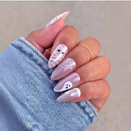 Seasonal Themed Press-On Nail Set Bowlift
