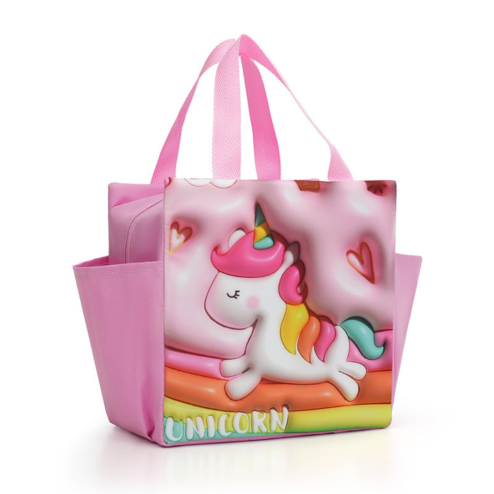 Fun Soccer-Themed Insulated Lunch Tote Bowlift