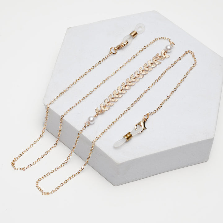Delicate Layered Eyewear Chain Bowlift
