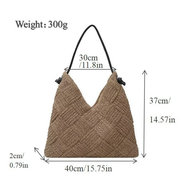 Stylish tote bag with structured pattern Bowlift