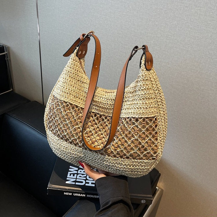 Fashionable Macrame Handbag Bowlift