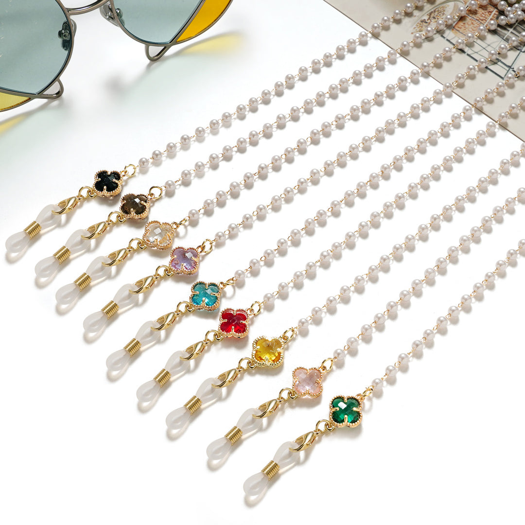 Decorative Beaded Eyewear Chain Bowlift