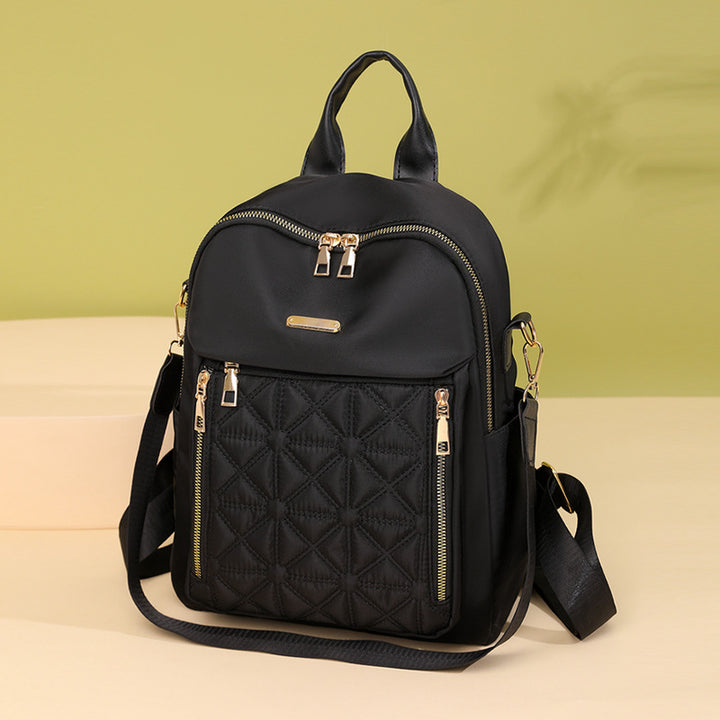 Quilted Multi-Compartment Backpack Bowlift