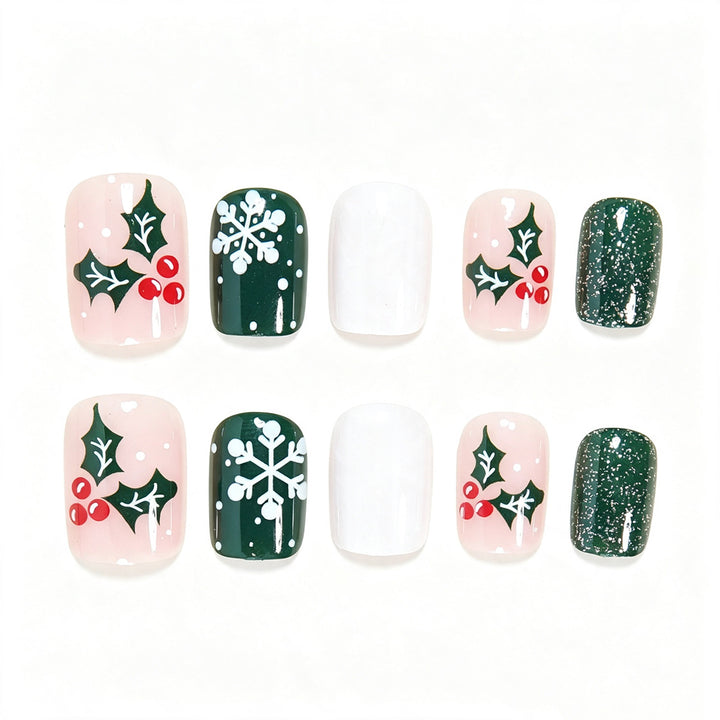 Winter-Themed Nail Art Set Bowlift