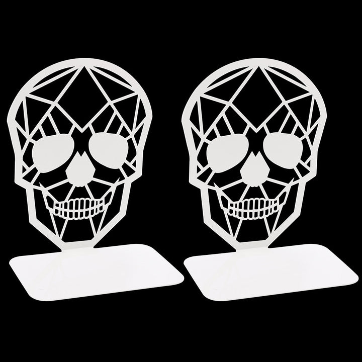 Skull Design Decorative Bookends