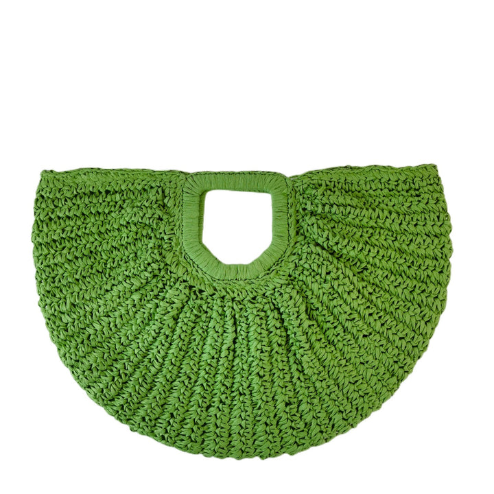 Handcrafted Ribbed Structure Beach Bag Bowlift