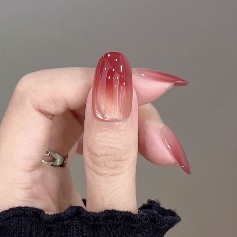 Ombre Acrylic Press-On Nails Bowlift