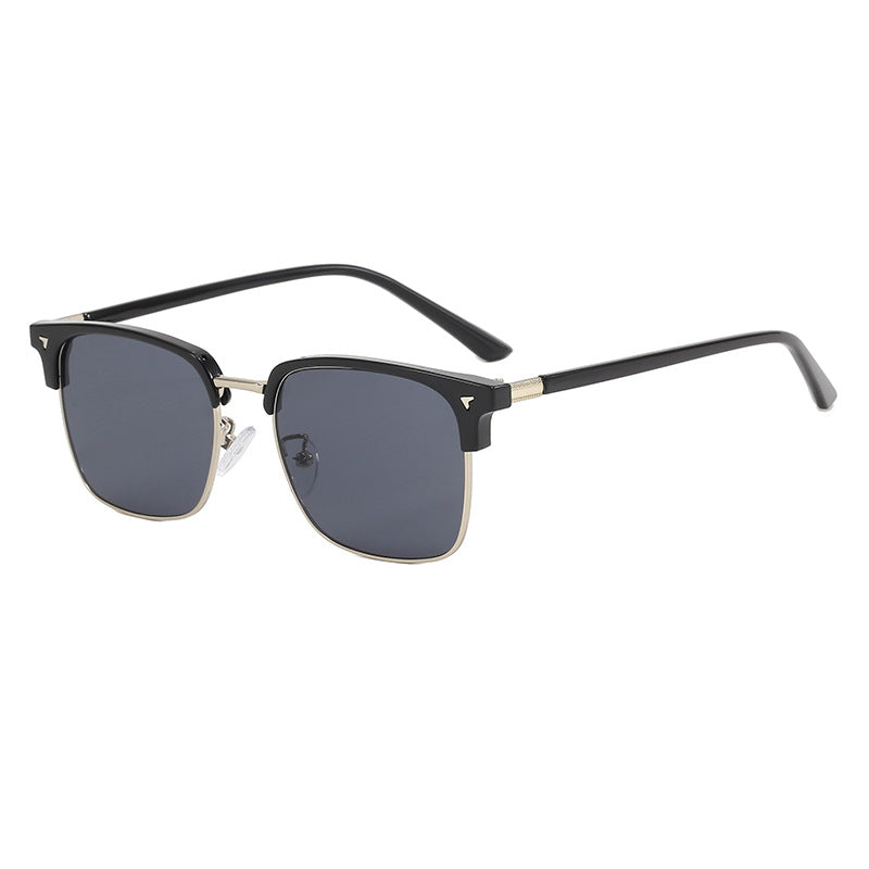 Ladies elegant square glasses with lightweight metal frame Bowlift