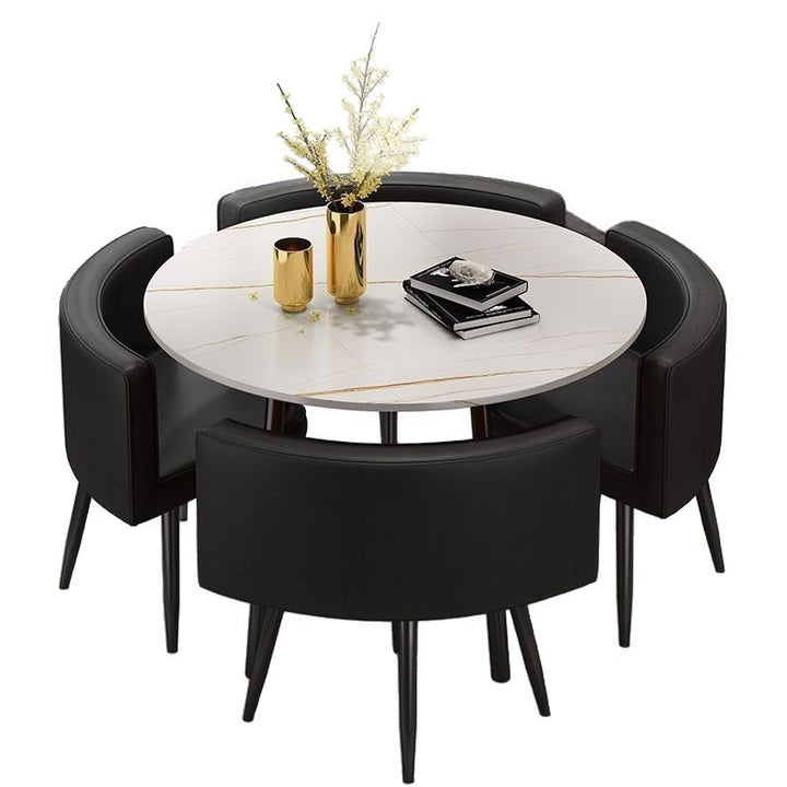 Modern Dining Table Set Bowlift