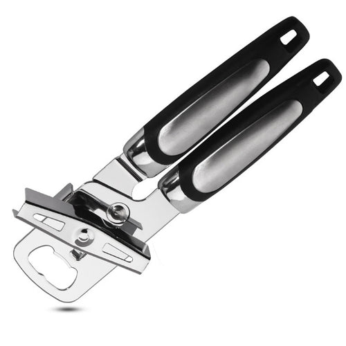 Ergonomic Stainless Steel Multi-Function Can and Bottle Opener Bowlift