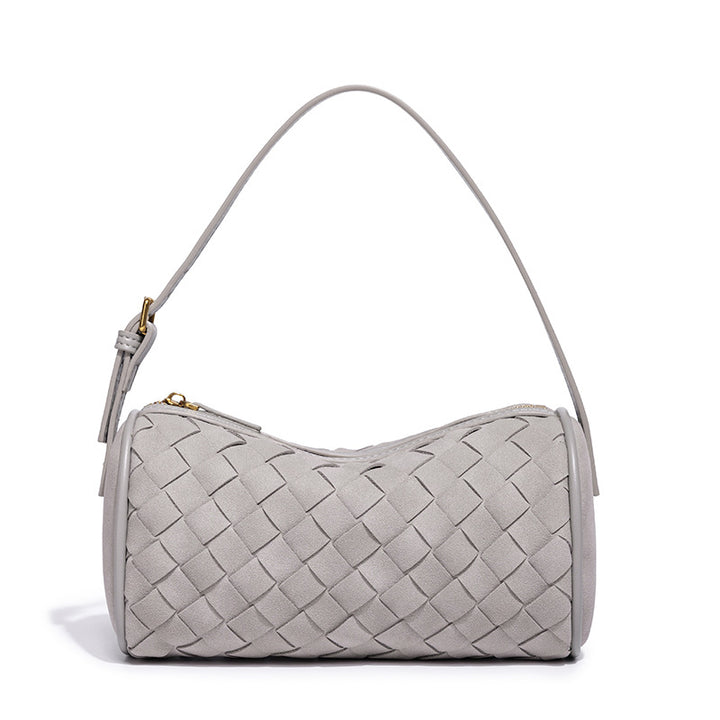 Braided Suede Handbag Bowlift