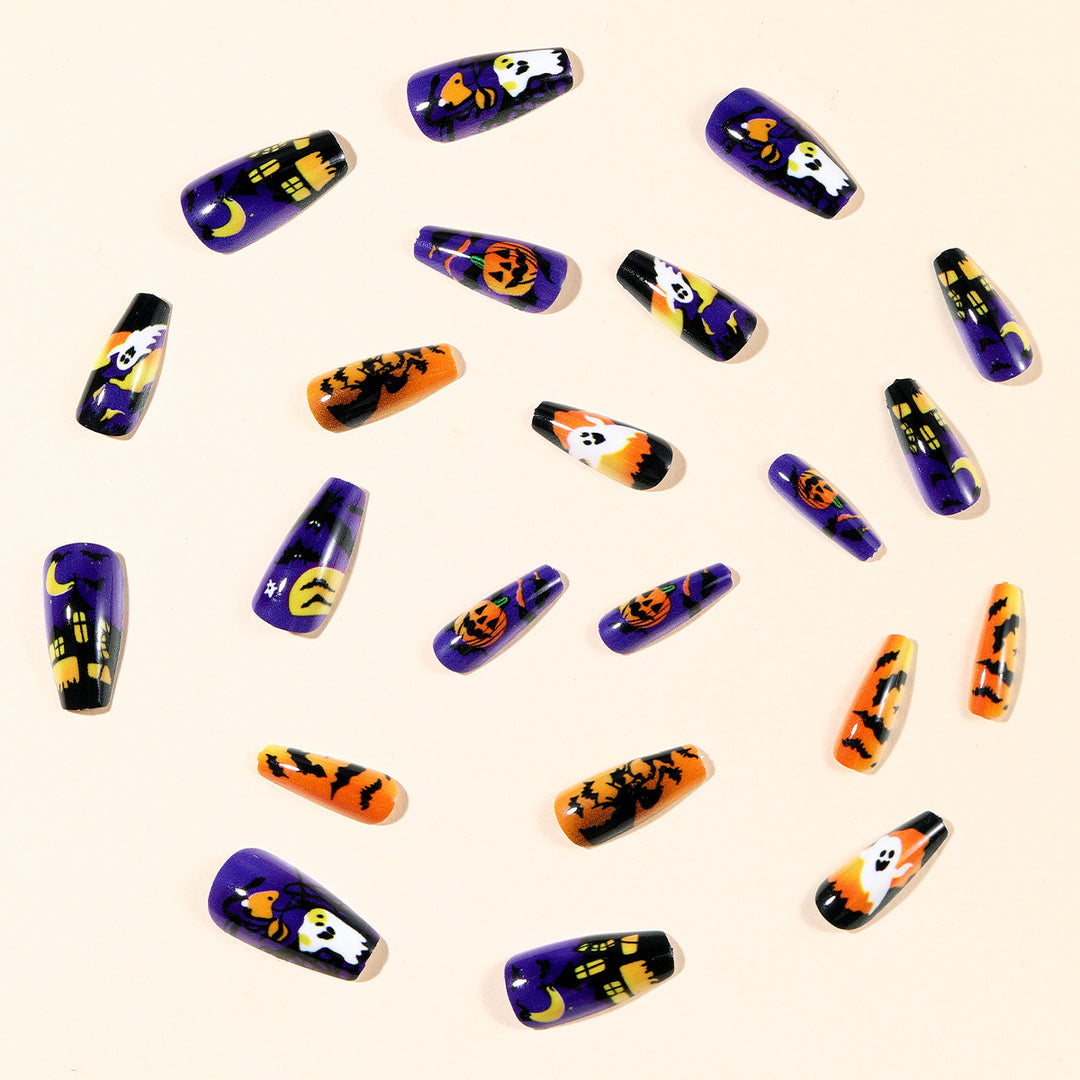 Themed Halloween Nail Art Extensions Bowlift