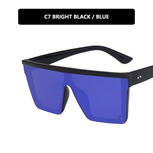 Women's futuristic sunglasses in protective oversized format Bowlift