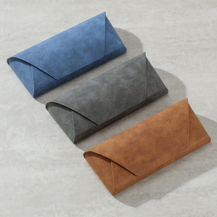 Premium Leather Eyewear Pouch Bowlift
