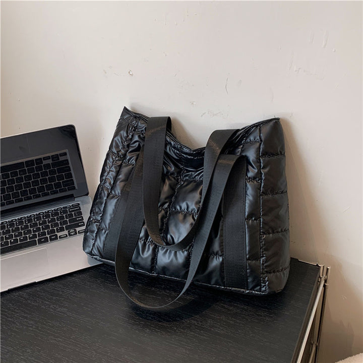Versatile Quilted Tote Bag Bowlift