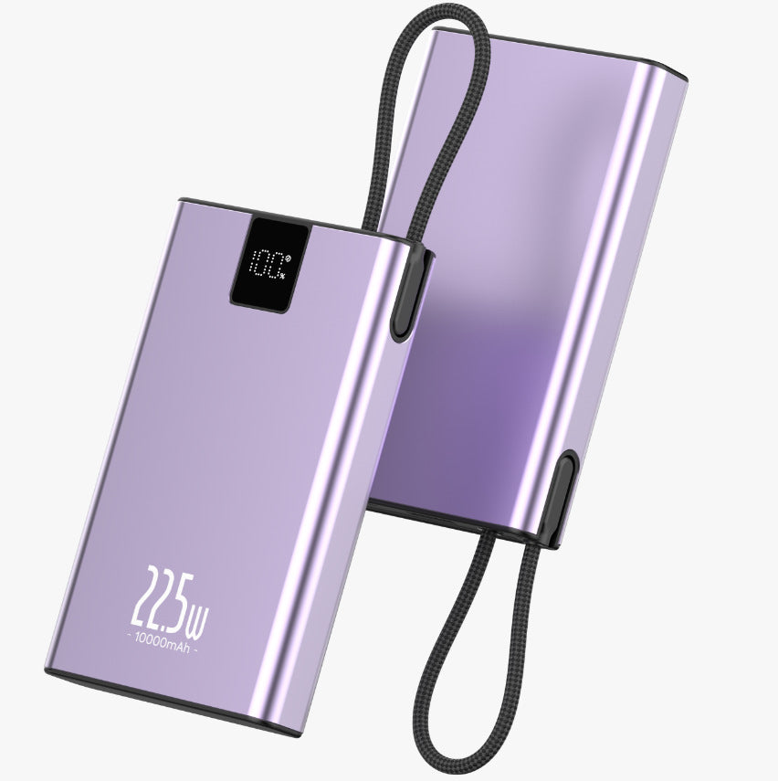 Portable high-performance power bank with smart charging display and USB-C connection Bowlift