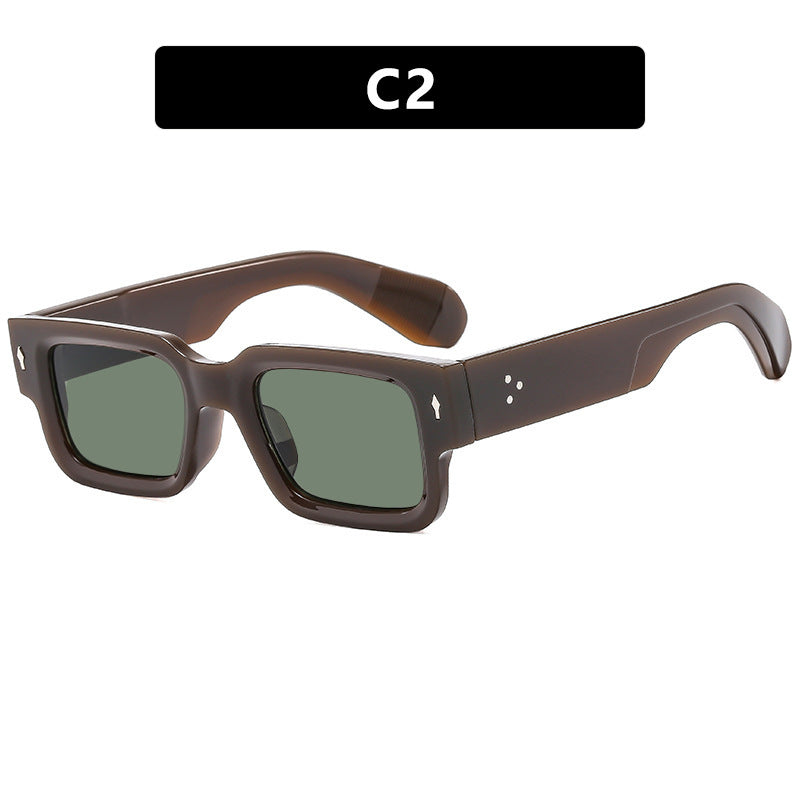 Women's fashionable square sunglasses with sturdy frame and comfortable fit Bowlift