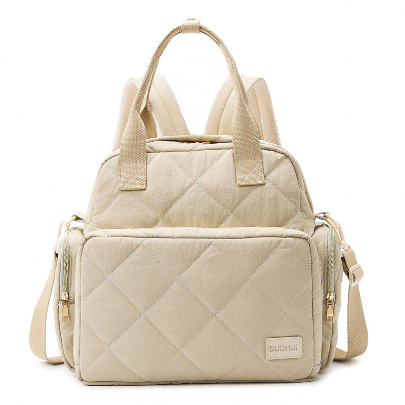 Stylish Quilted Work Backpack Bowlift