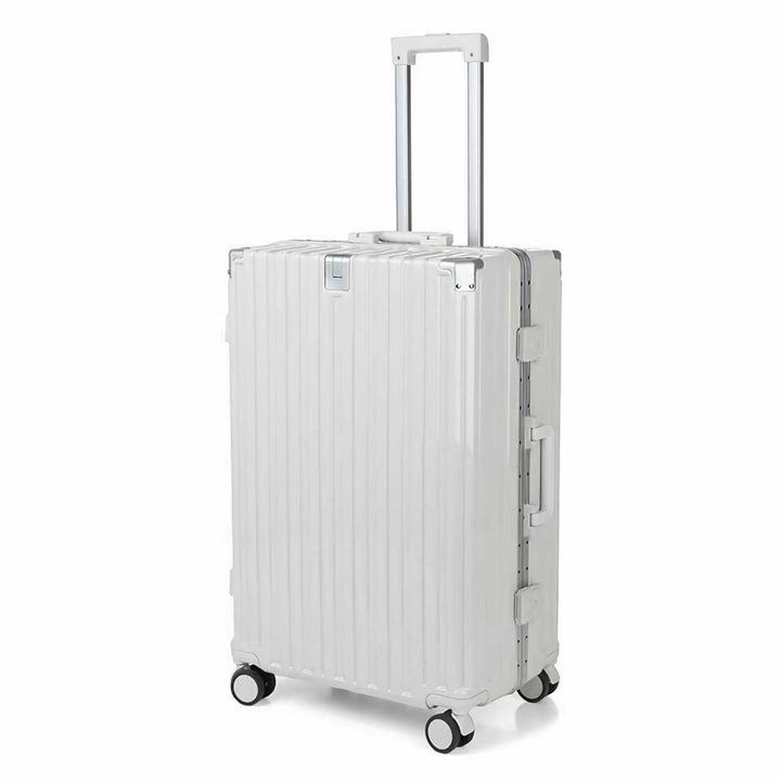 Rugged Hard-Shell Expandable Travel Suitcase Bowlift