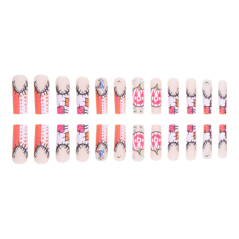 Artistic Halloween-Themed Nail Art Set Bowlift