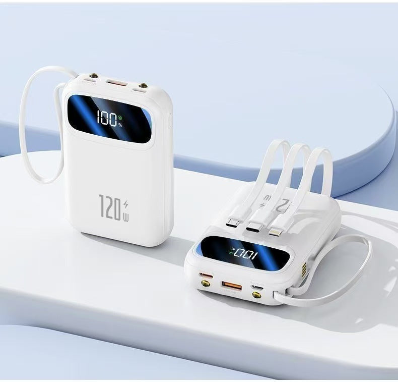 High-performance power bank with digital display and multiple connections Bowlift