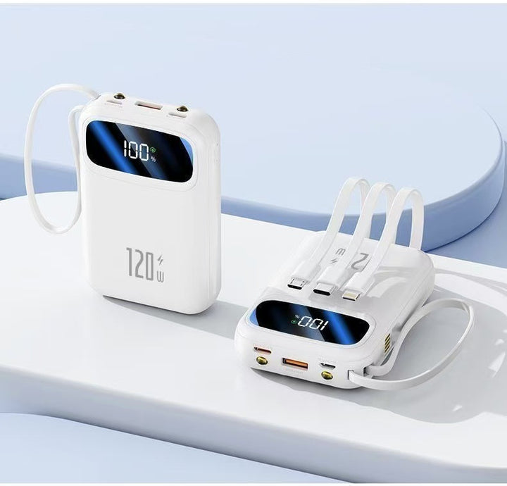 High-performance power bank with digital display and multiple connections Bowlift