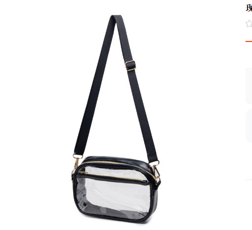 Stylish Transparent Shoulder Bag Bowlift