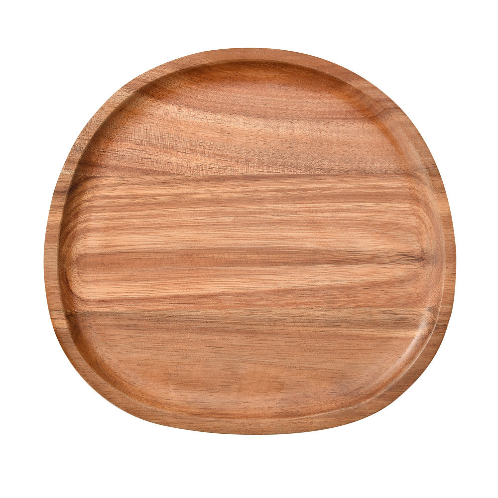 Elegant wooden serving platter with ergonomic design Bowlift