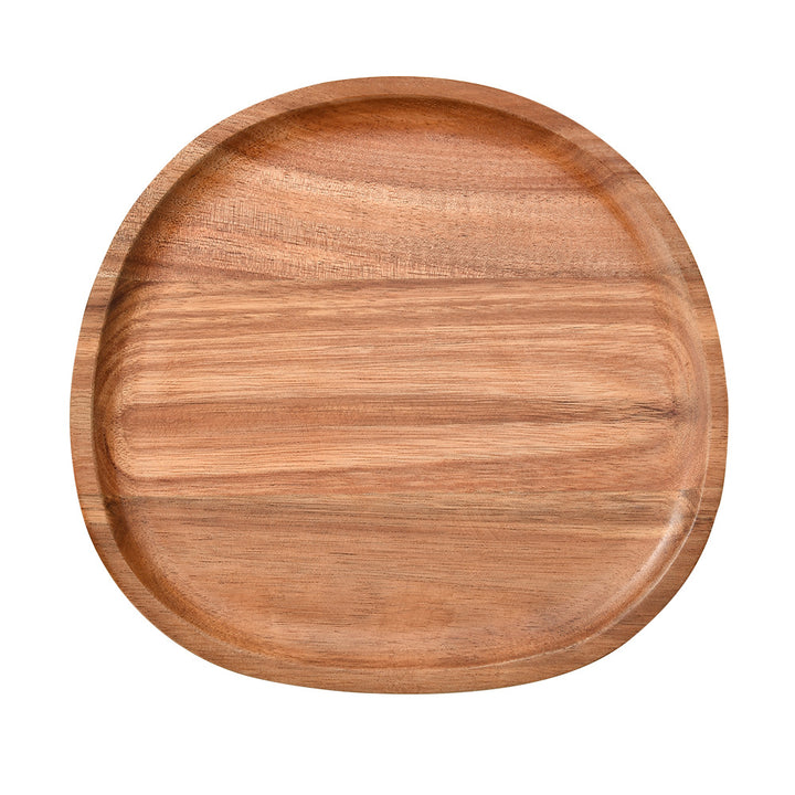 Elegant wooden serving platter with ergonomic design Bowlift