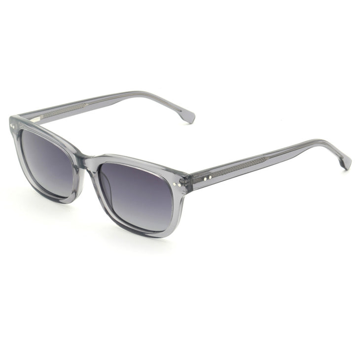 Women's trendy square sunglasses with transparent frame Bowlift