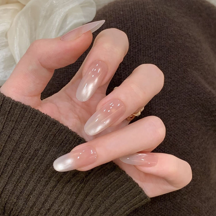 Ombre Acrylic Press-On Nails Bowlift