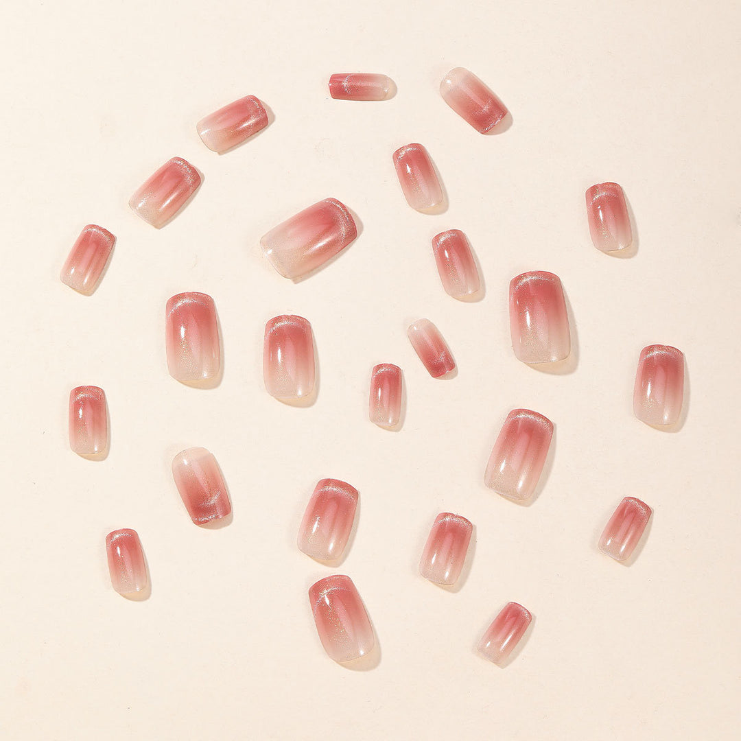 Glossy Ombre Nail Art Bowlift