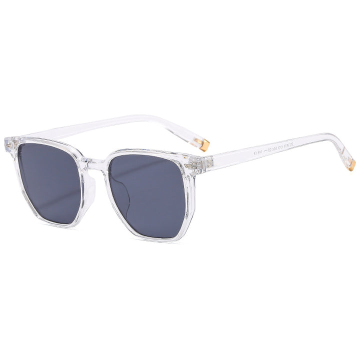 Women's fashionable transparent sunglasses in elegant hexagon design Bowlift