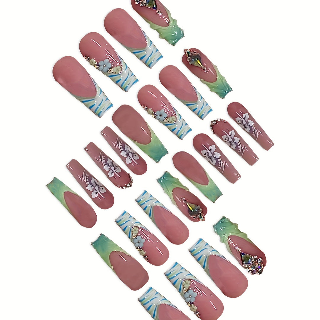 Glamorous Decorative Acrylic Nail Enhancements Bowlift