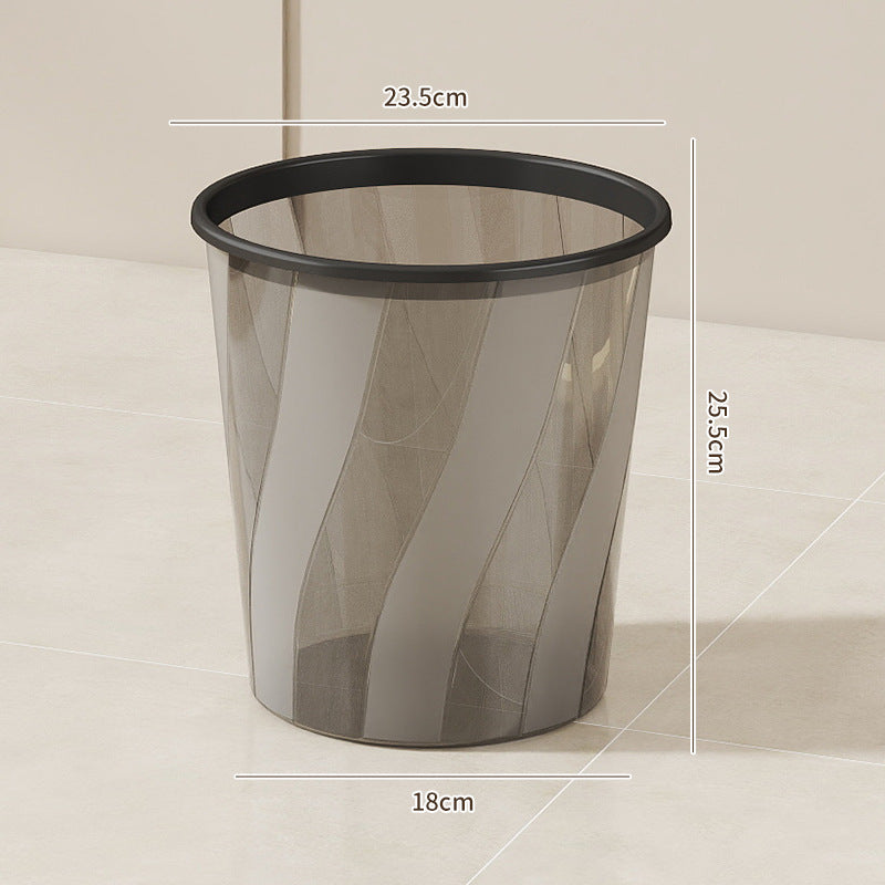 Women Plastic Trash Can with Modern Design Bowlift