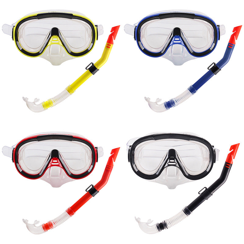 Women's Snorkeling Set with Extended Visibility Bowlift
