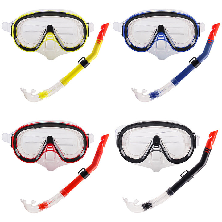 Women's Snorkeling Set with Extended Visibility Bowlift