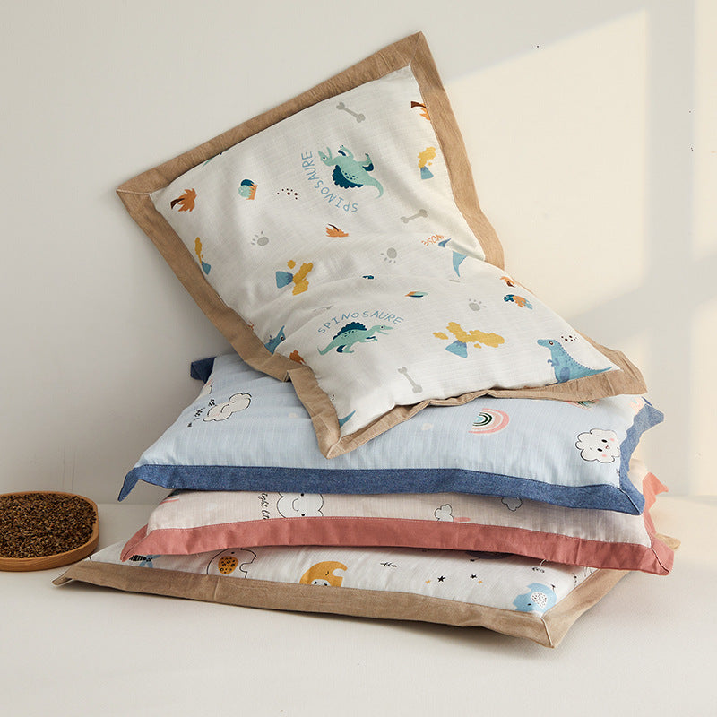 Cozy pillow with colorful rainbow motif Bowlift