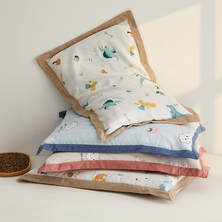 Cozy pillow with colorful rainbow motif Bowlift