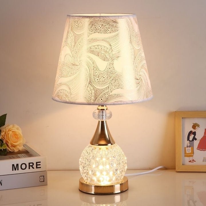 Elegant Decorative Glass Table Lamp